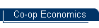 Co-op Economics